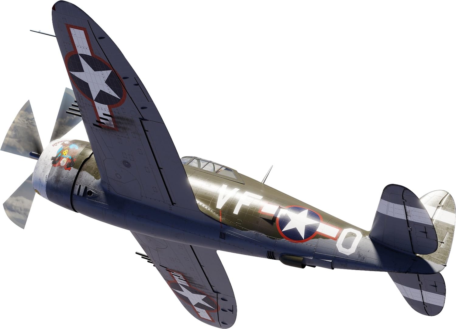 Amazon.com: Dora Wings DWS48055 1/48 USA P-47C-2 Thunderbolt